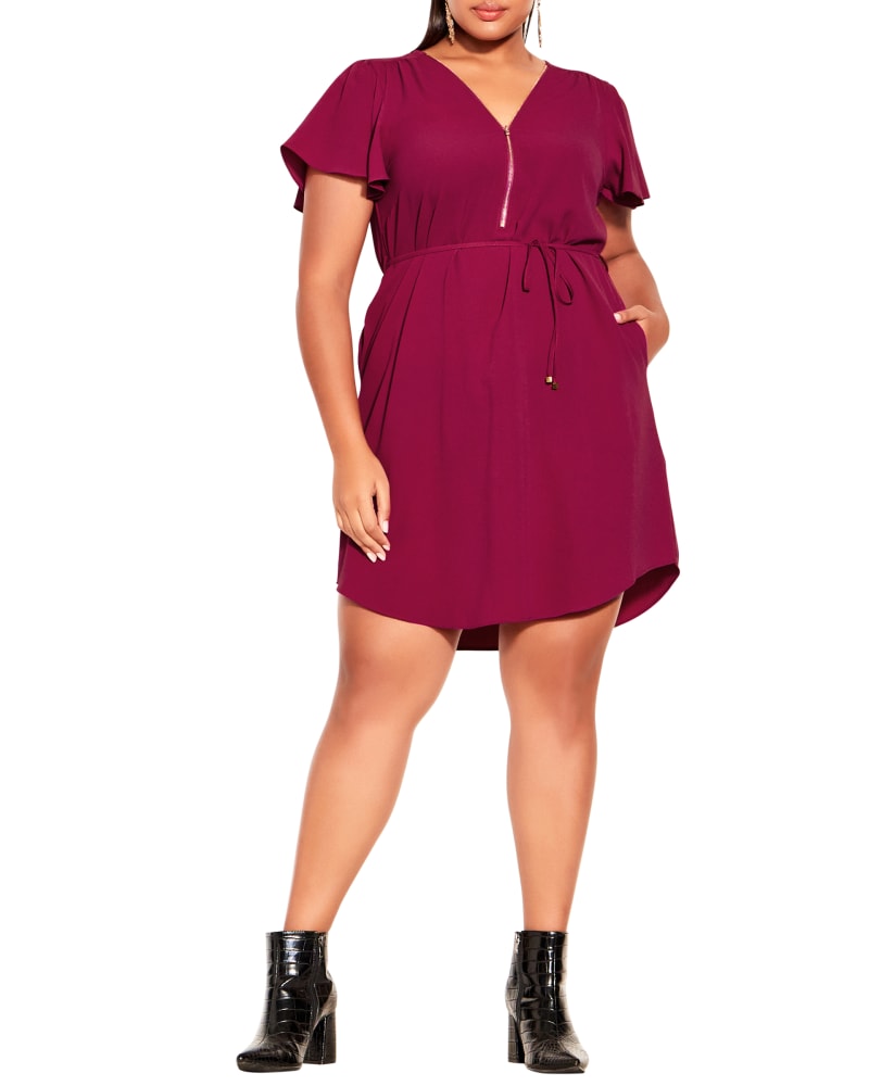 Plus size model wearing  by City Chic | Dia&Co | dia_product_style_image_id:195420